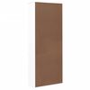 vidaXL Boekenkast met lades ALTA 77x35x186,5 cm massief grenenhout wit