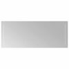 vidaXL LED Badkamer Spiegel Doorzichtig 100 x 40 cm gehard glas