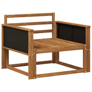 vidaXL Buiten Midden Sofa Naturel