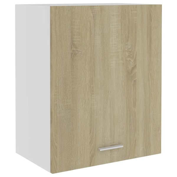vidaXL Bovenkast 50x31x60 cm bewerkt hout sonoma eikenkleurig
