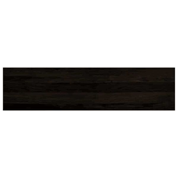 vidaXL Traptreden 16 st 100x30x2 cm massief eikenhout donkerbruin