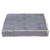 vidaXL Bankkussen pallet 120x80x10 cm blauw