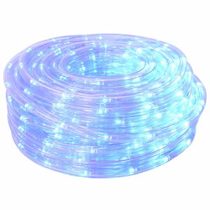 vidaXL Led-kerstlichtslang 240 LED's Blauw en 10 m