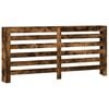 vidaXL Radiatorombouw 175x20x82 cm bewerkt hout gerookt eikenkleurig