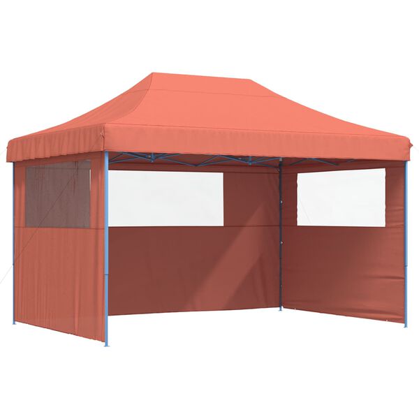 vidaXL Partytent Terracotta 279 x 410 x 315 cm Oxford Stof
