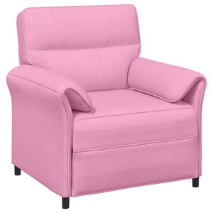vidaXL Bank 100% polyester metalen frame MDF, Multiplex