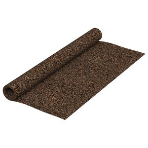 vidaXL Kurk rol Bruin 200 x 100 cm Kurk en Rubber