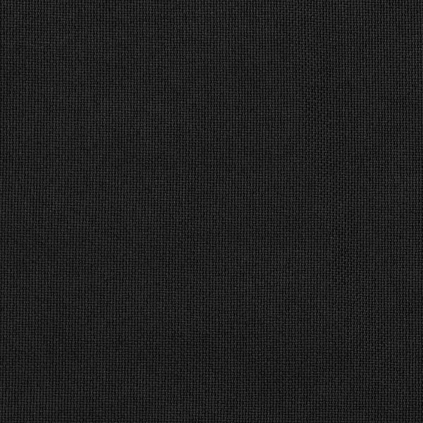 vidaXL Gordijnen linnen-look verduisterend haken 2 st 140x175 cm zwart