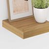 vidaXL Wandplank met opslag 4 pcs Bruin 23 x 23,5 x 4 cm Bewerkt hout