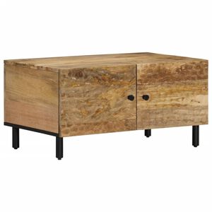 vidaXL Salontafel 80x50x40 cm massief mangohout