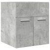 vidaXL Wastafelkast 41x38,5x46 cm bewerkt hout betongrijs