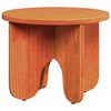 vidaXL Salontafel 2 pcs Wasbruin Massief grenenhout