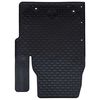 vidaXL Autobodemmat 3 pcs Zwart geschikt voor TRANSIT CUSTOM 2023-