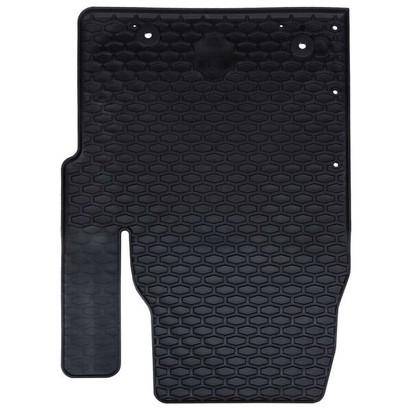 vidaXL Autobodemmat 3 pcs Zwart geschikt voor TRANSIT CUSTOM 2023-