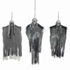 vidaXL Halloween Hangende Spook 3 st Zwart 66 x 110 cm Polyester