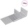 vidaXL Zeskantsleutel 4675 pcs Zilver 20 x 52 mm Staal
