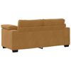 vidaXL Loveseat Sofa Bruin 180x77x82 cm Fluweel