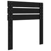 vidaXL Hoofdbord Zwart Eiken 80 cm Bewerkt hout