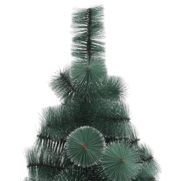 vidaXL Kunstkerstboom met standaard 120 cm PET groen