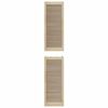 vidaXL Kastdeur Naturel 201 x 2,1 x 39,5 cm Massief grenenhout