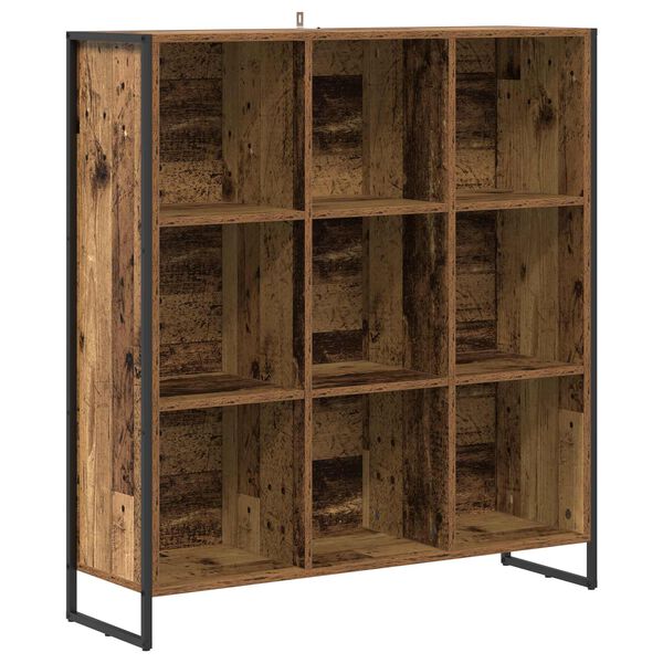 vidaXL Boekenkast Oud Hout 99,5 x 30 x 108,5 cm Bewerkt hout