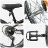 vidaXL Mountainbike 20 Inch 6-Speed voor 5-8 jaar oud Zwart