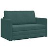 vidaXL Slaapbank Donkergroen 124 x 71 x 78 cm Fluweel
