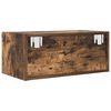 vidaXL Tv-meubelen 2 st 60x31x25,5 cm bewerkt hout gerookt eikenkleur