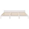 vidaXL Bedframe Family zonder matras 270x200 cm massief grenenhout wit
