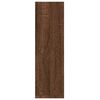 vidaXL Wandschappen 2 st 50x15x50 cm bewerkt hout bruin eikenkleur