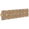 vidaXL Hoofdbord Met Kast met lade 3 pcs Artisan Eiken Bewerkt hout