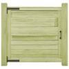 vidaXL Poort 100x100 cm ge&iuml;mpregneerd grenenhout