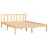 vidaXL Bedframe massief grenenhout 140x190 cm