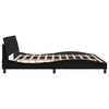 vidaXL Bedframe "Dover" kunstleer zwart 193x203 cm