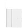 vidaXL Bad Scheidingswand Mat 120 x 70 x 137 cm Aluminium & PP Paneel
