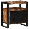 vidaXL Badkamerkast 38x33x160 cm massief recycled hout