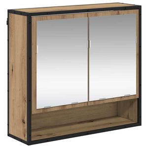 vidaXL Wandplank Artisan Eiken 65 x 20 x 60 cm