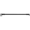 vidaXL Stabilisatiestang douchewand 47,5 cm voor 68/ mm glas Zwart