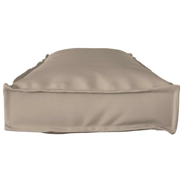 vidaXL Kussen Taupe 120 x 40 x 8 cm Oxford Stof