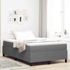 vidaXL Boxspring bed Lichtgrijs en wit. 193 x 120 x 60 cm