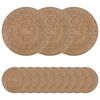 vidaXL Zeegroene placemats 50 st Naturel 100% Zeegras