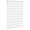 vidaXL Zebra Blind 95x100 cm stofbreedte 90,9 cm polyester wit