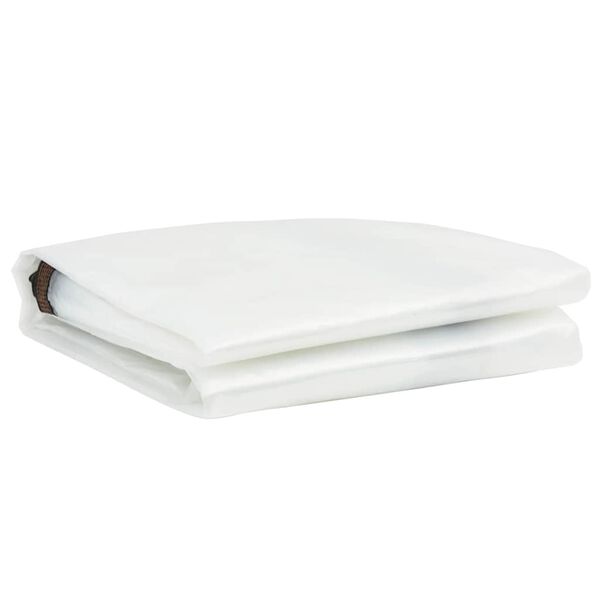 vidaXL Plantenafdekking met zeilringen 1x3 m polyethyleen