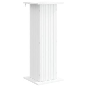 vidaXL Plantenstandaard Wit 30,5 x 30 x 80,5 cm Bewerkt hout