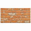 vidaXL Wandpanelen 10 pcs Baksteen 100 x 50 cm EPS-schuim