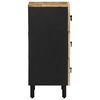 vidaXL Dressoir 40x33,5x75 cm massief ruw mangohout