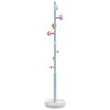 vidaXL Kapstok 172 cm gepoedercoat ijzer blauw