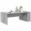 vidaXL Salontafel Grijs Sonoma 95 x 50 x 34 cm Bewerkt hout