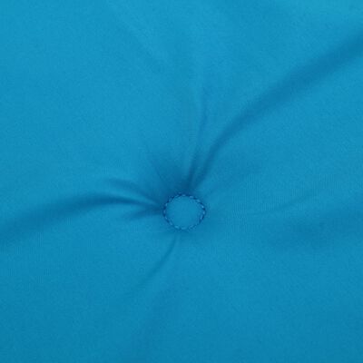 vidaXL Tuinstoelkussens 2 st 50x50x3 cm stof blauw