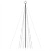 vidaXL LED-kerstboom met spikes 1534 LEDs 500 cm blauw